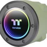 Thermaltake TH280 V2 Matcha Green Edition Υδρόψυξη Επεξεργαστή Διπλού Ανεμιστήρα 140mm για Socket AM4/AM5/1700/1200/115x με ARGB Φωτισμό Πράσινη