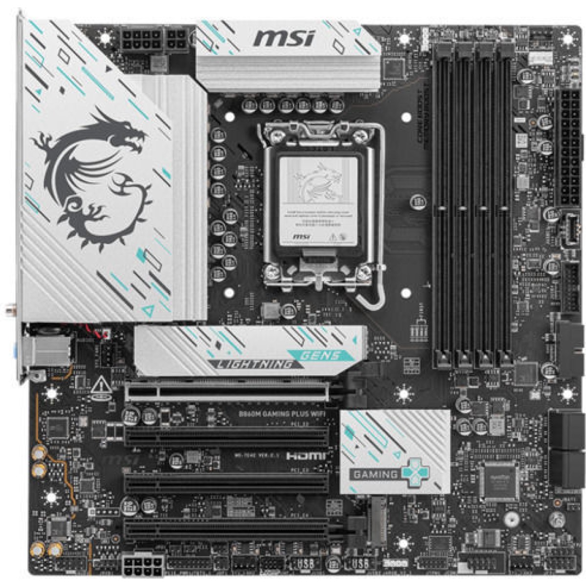 MSI B860M Gaming Plus WIFI Motherboard Micro ATX με Intel 1851 Socket