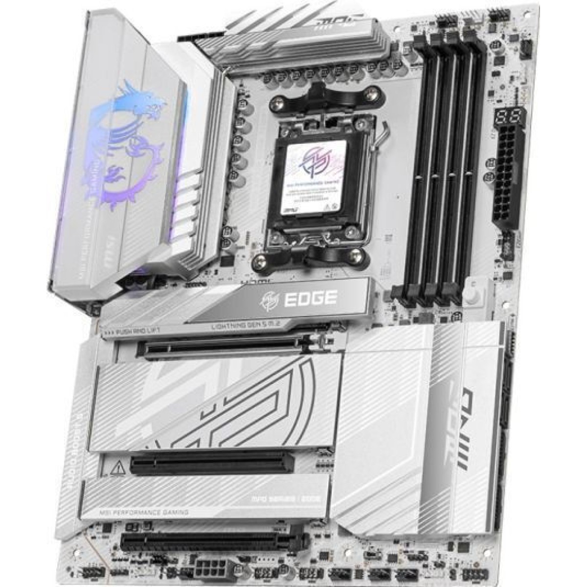 MSI MPG X870E Edge TI WIFI Motherboard ATX με AMD AM5 Socket 7E59-002R