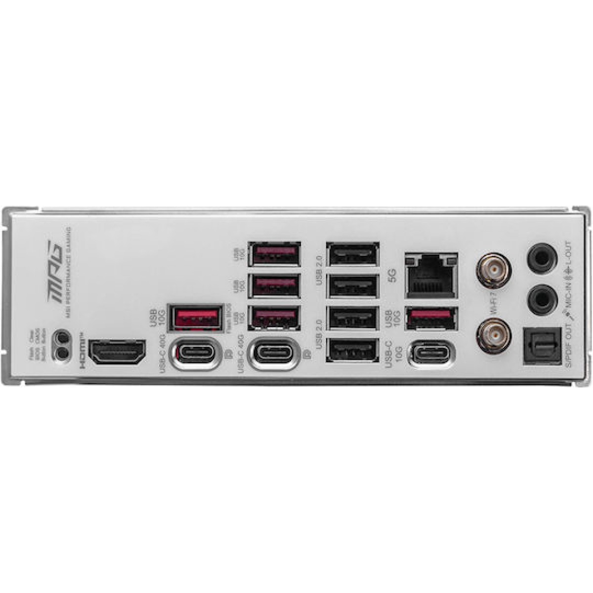 MSI MPG X870E Edge TI WIFI Motherboard ATX με AMD AM5 Socket 7E59-002R