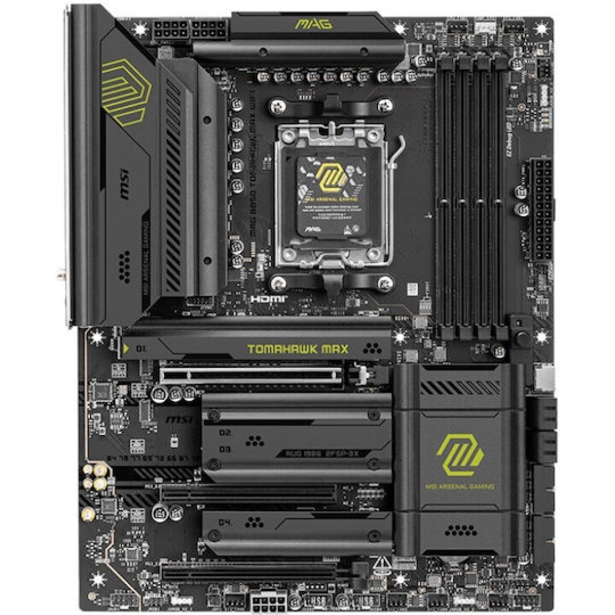 MSI MAG B850 Tomahawk Max WIFI Motherboard ATX με AMD AM5 Socket