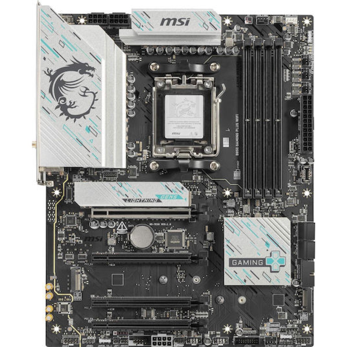 MSI B850 GAMING PLUS WIFI Motherboard ATX με AMD AM5 Socket 7E56-001R