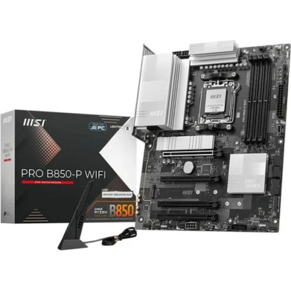 MSI PRO B850-P WIFI Motherboard ATX με AMD AM5 Socket