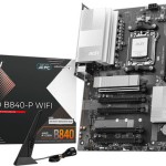 MSI PRO B840-P WIFI Motherboard ATX με AMD AM5 Socket 7E57-001R