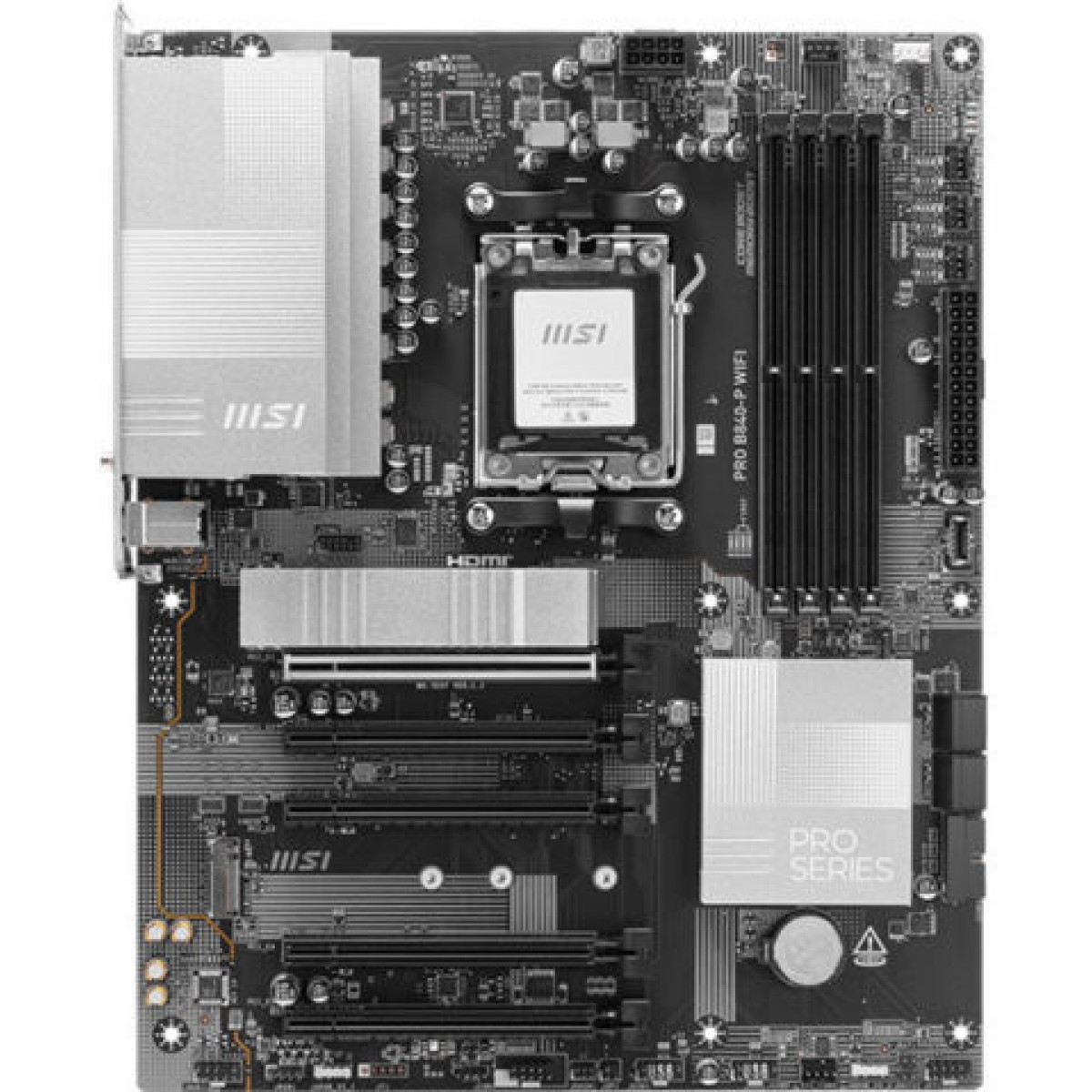 MSI PRO B840-P WIFI Motherboard ATX με AMD AM5 Socket 7E57-001R