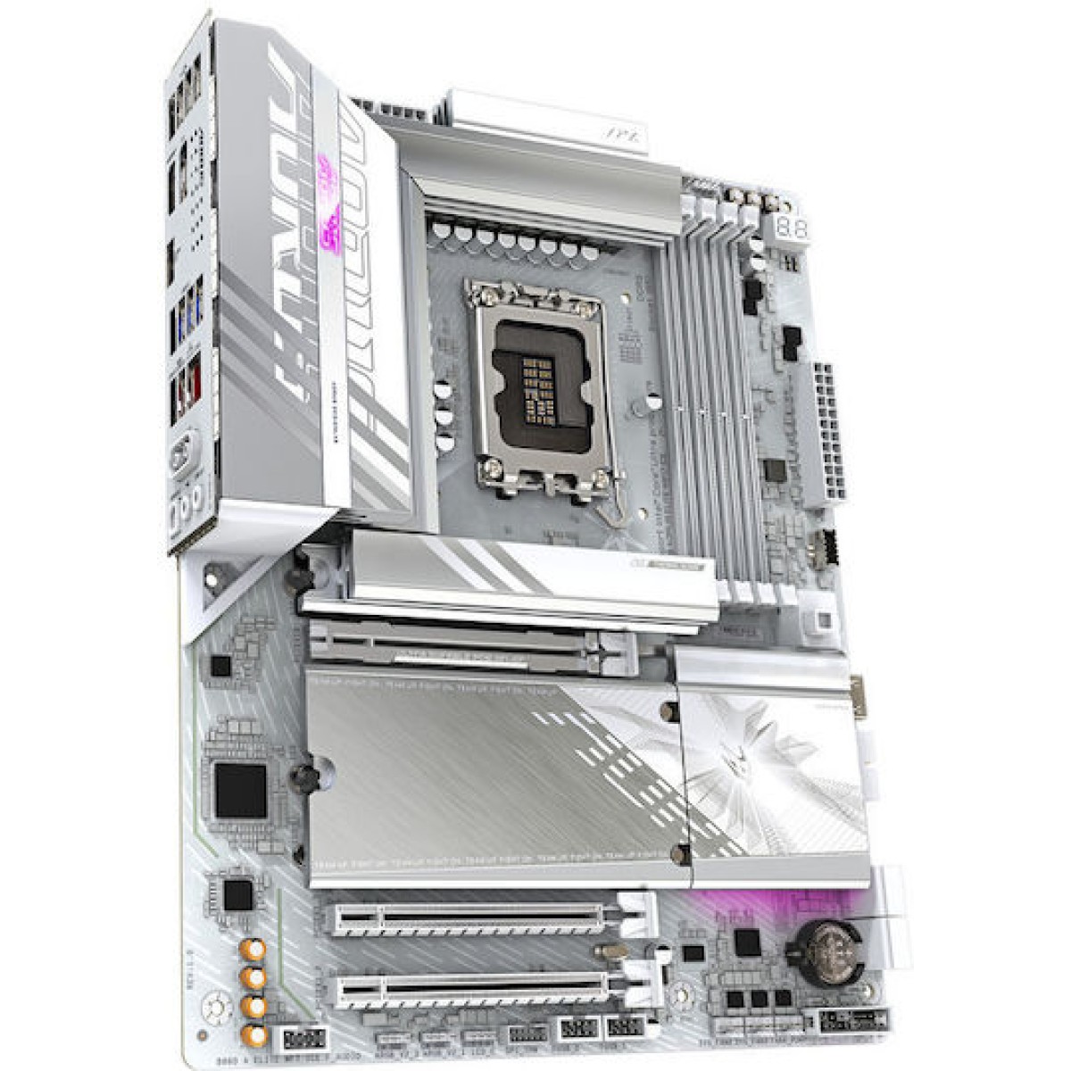 Gigabyte B860 Aorus Elite WIFI7 Ice Motherboard ATX με Intel 1851 Socket