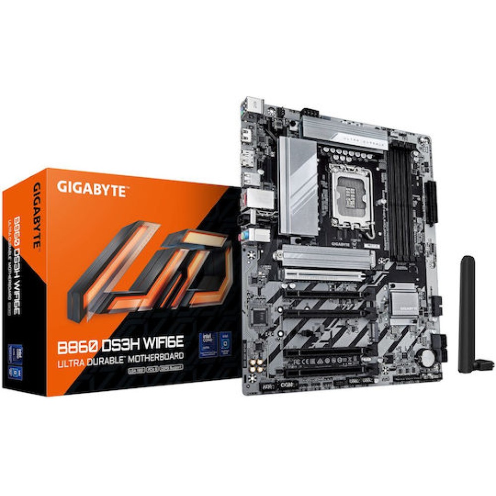Gigabyte B860 DS3H WIFI6E Motherboard ATX με Intel 1851 Socket