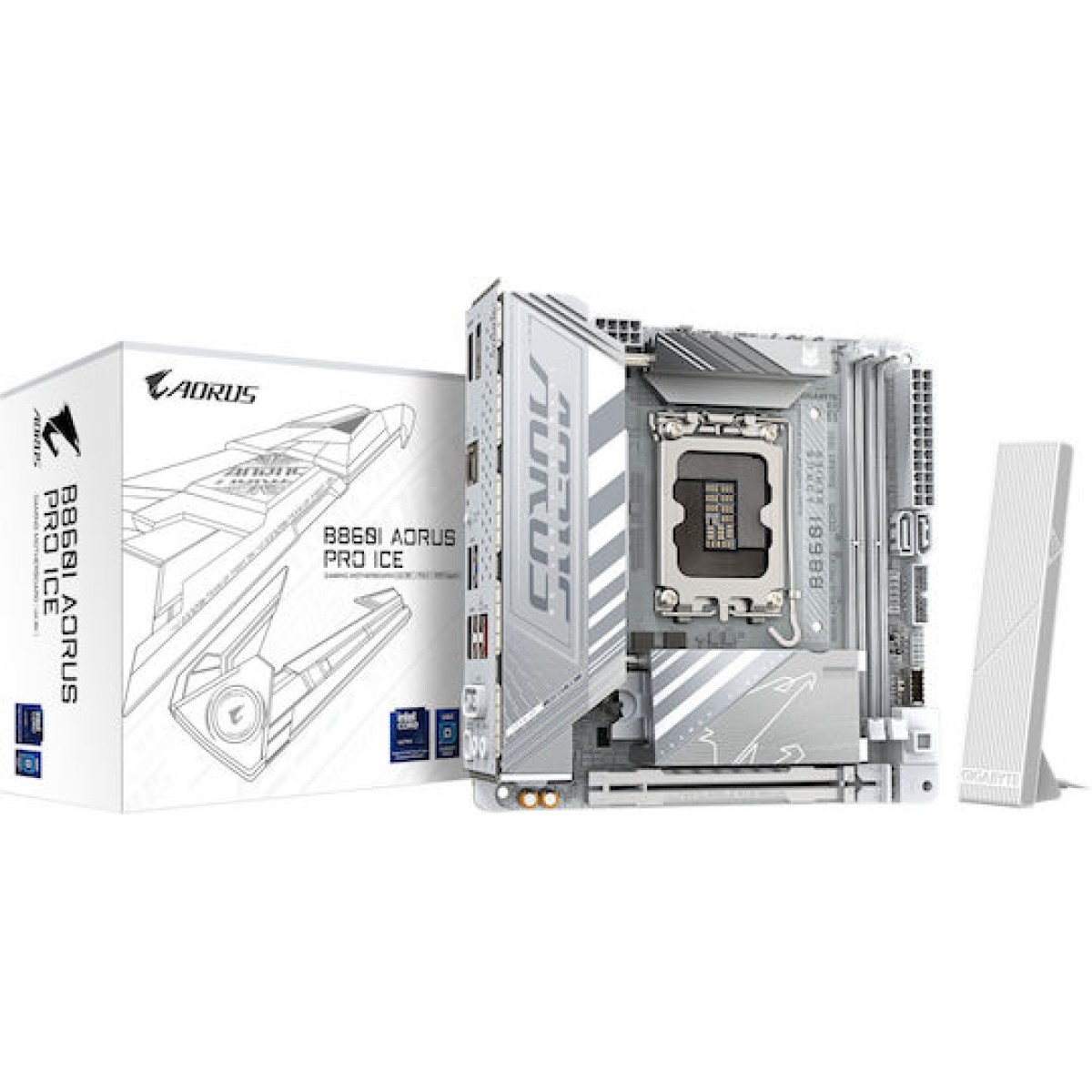 Gigabyte B860I Aorus Pro ICE Wi-Fi Motherboard Mini ITX με Intel 1851 Socket