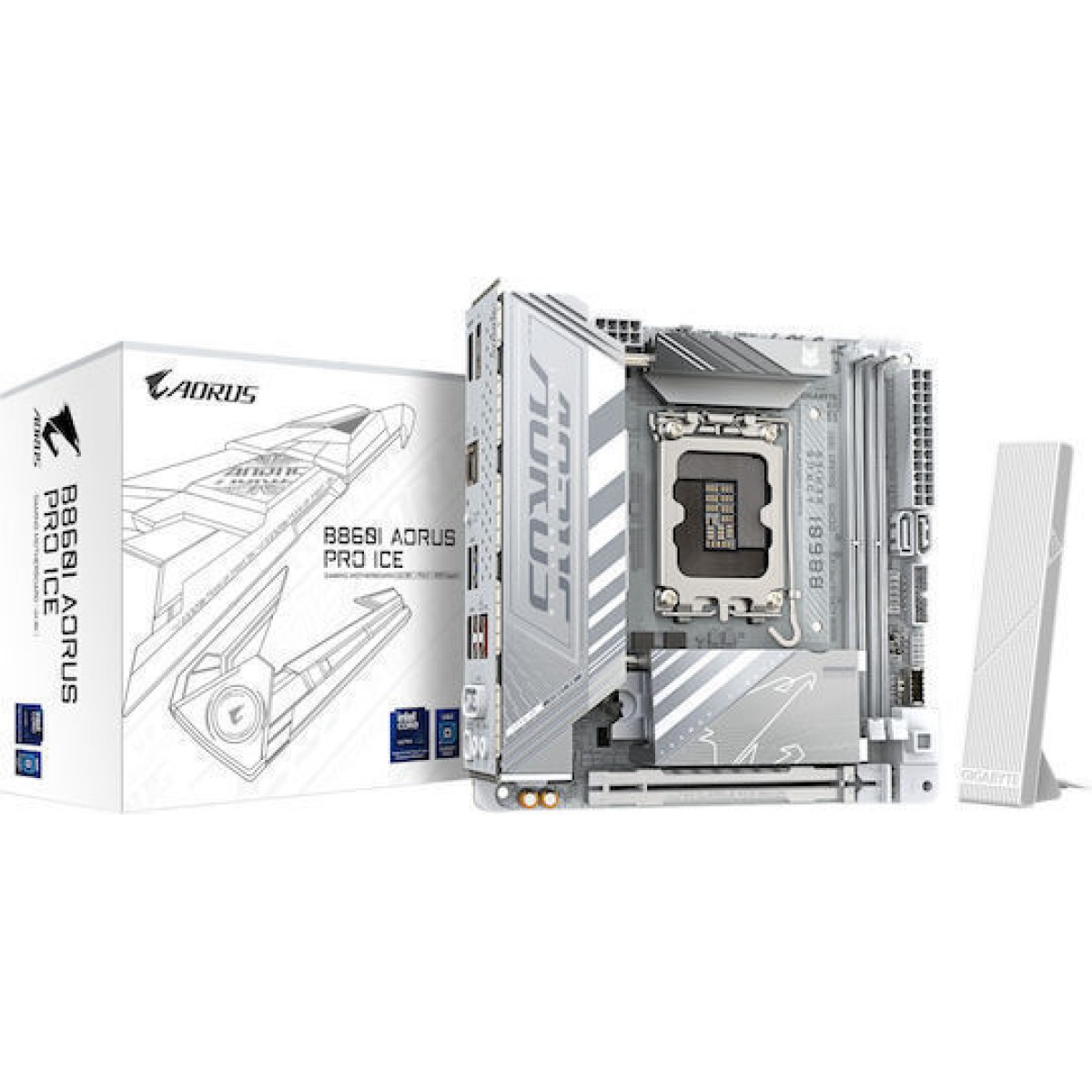 Gigabyte B860I Aorus Pro ICE Wi-Fi Motherboard Mini ITX με Intel 1851 Socket