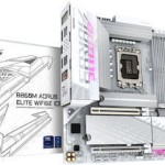 Gigabyte B860M Aorus Elite WIFI6E Ice Motherboard Micro ATX με Intel 1851 Socket