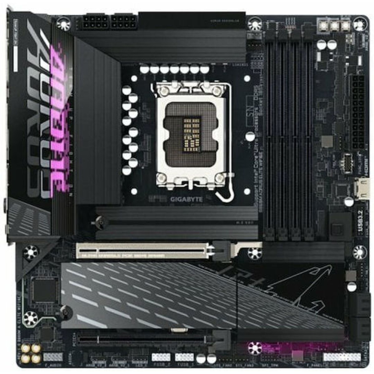 Gigabyte B860M Aorus Elite WIFI6E Motherboard Micro ATX με Intel 1851 Socket