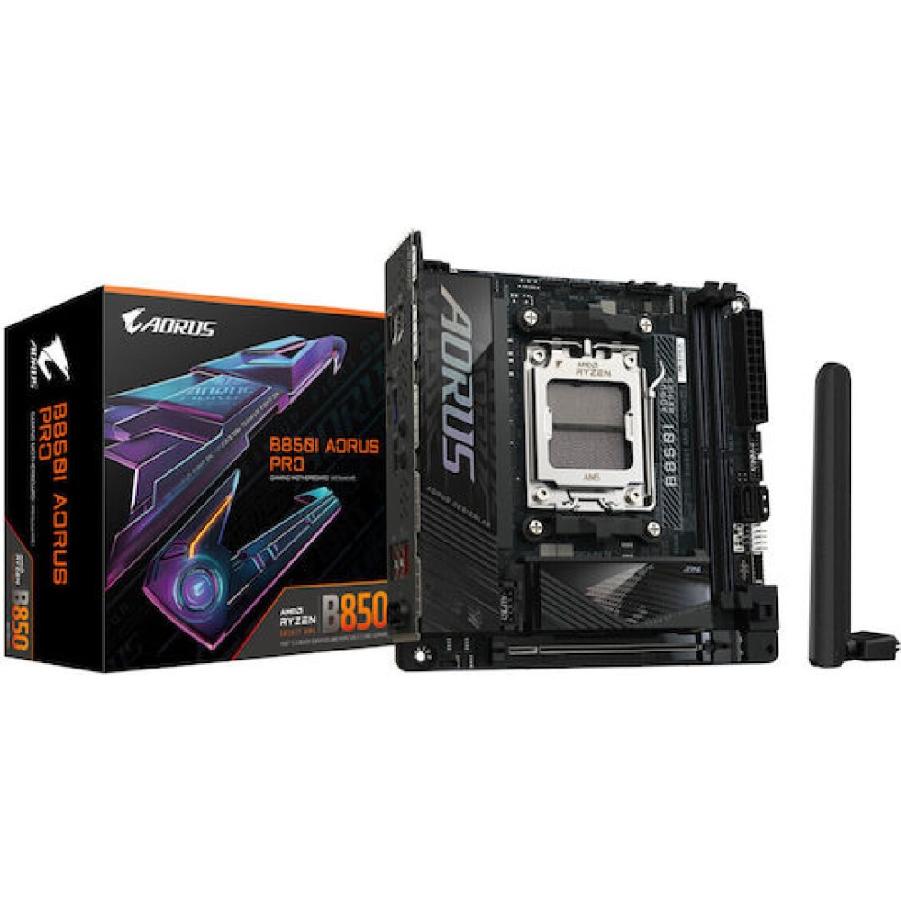 Gigabyte B850I AORUS PRO Wi-Fi Motherboard Mini ITX με AMD AM5 Socket