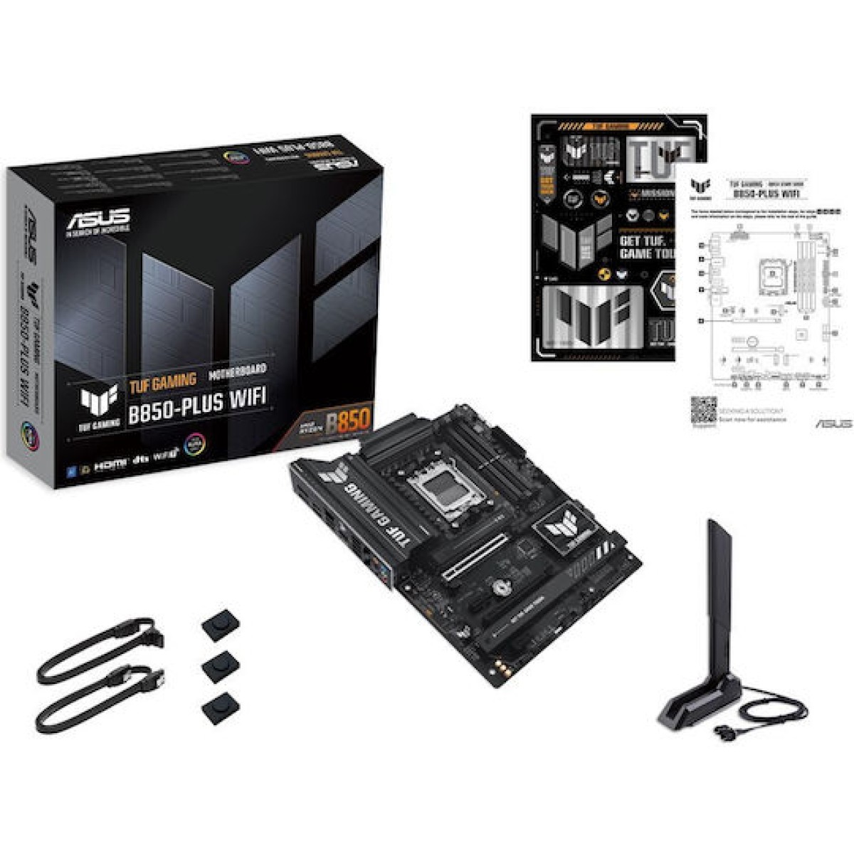 Asus TUF GAMING B850-PLUS WIFI Motherboard ATX με AMD AM5 Socket 90MB1J30-M0EAY0
