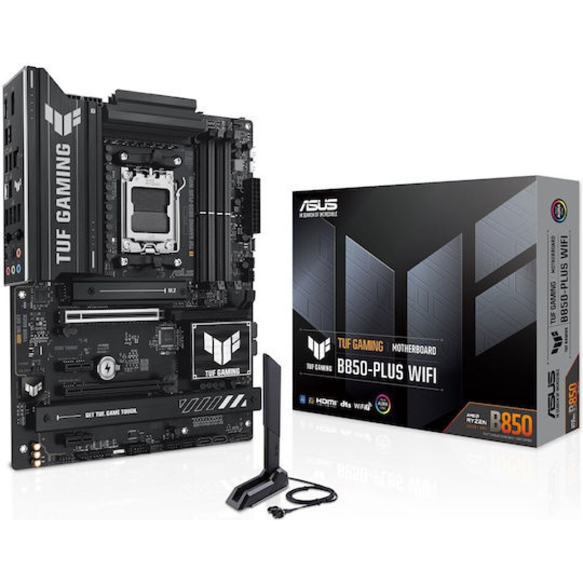 Asus TUF GAMING B850-PLUS WIFI Motherboard ATX με AMD AM5 Socket 90MB1J30-M0EAY0
