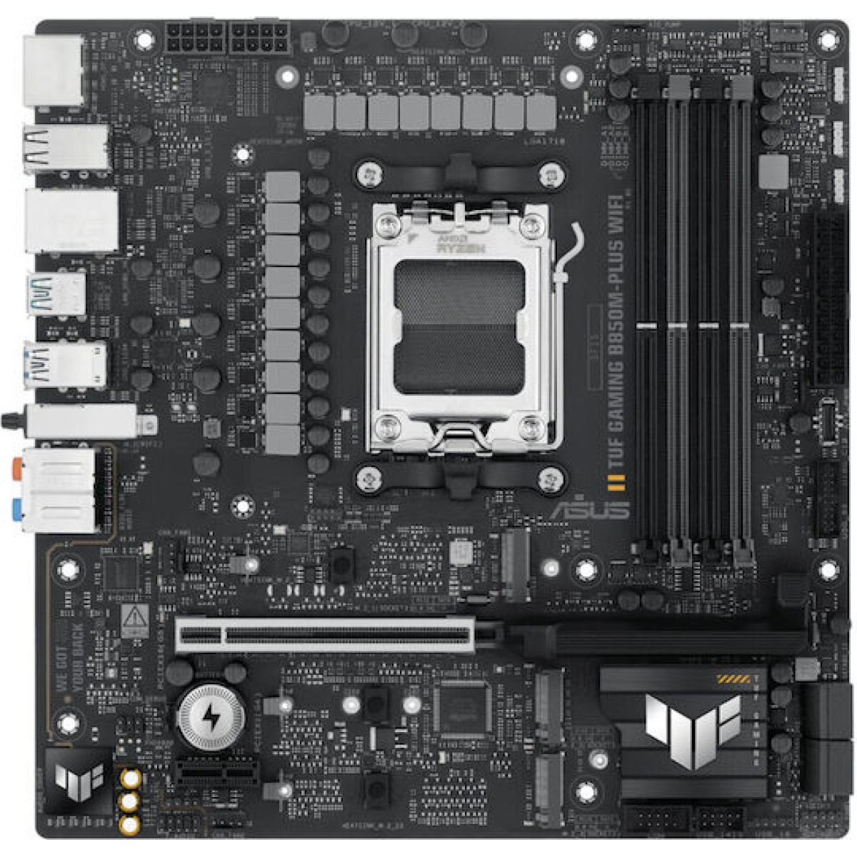 Asus TUF GAMING B850M-PLUS WIFI Motherboard Micro ATX με AMD AM5 Socket 90MB1IY0-M0EAY0