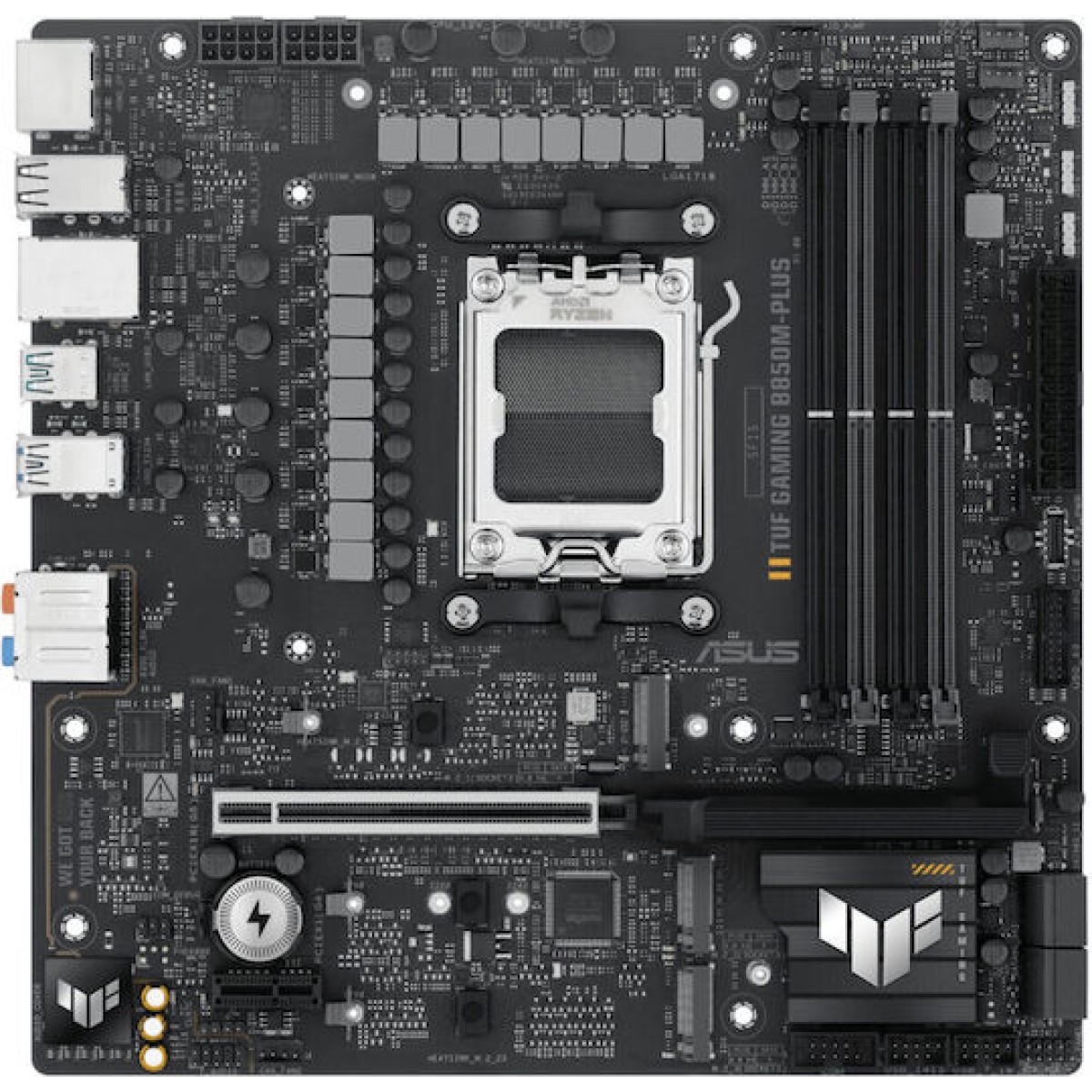 Asus TUF GAMING B850M-PLUS Motherboard Micro ATX με AMD AM5 Socket 90MB1IX0-M0EAY0