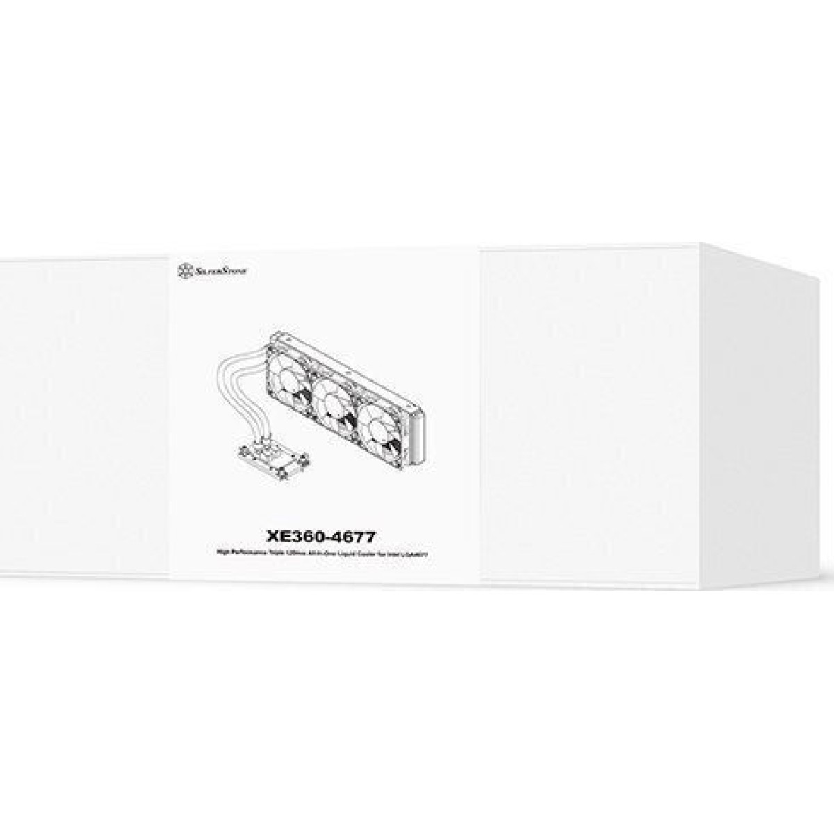 Silverstone XE360-4677 Υδρόψυξη Επεξεργαστή Τριπλού Ανεμιστήρα 120mm