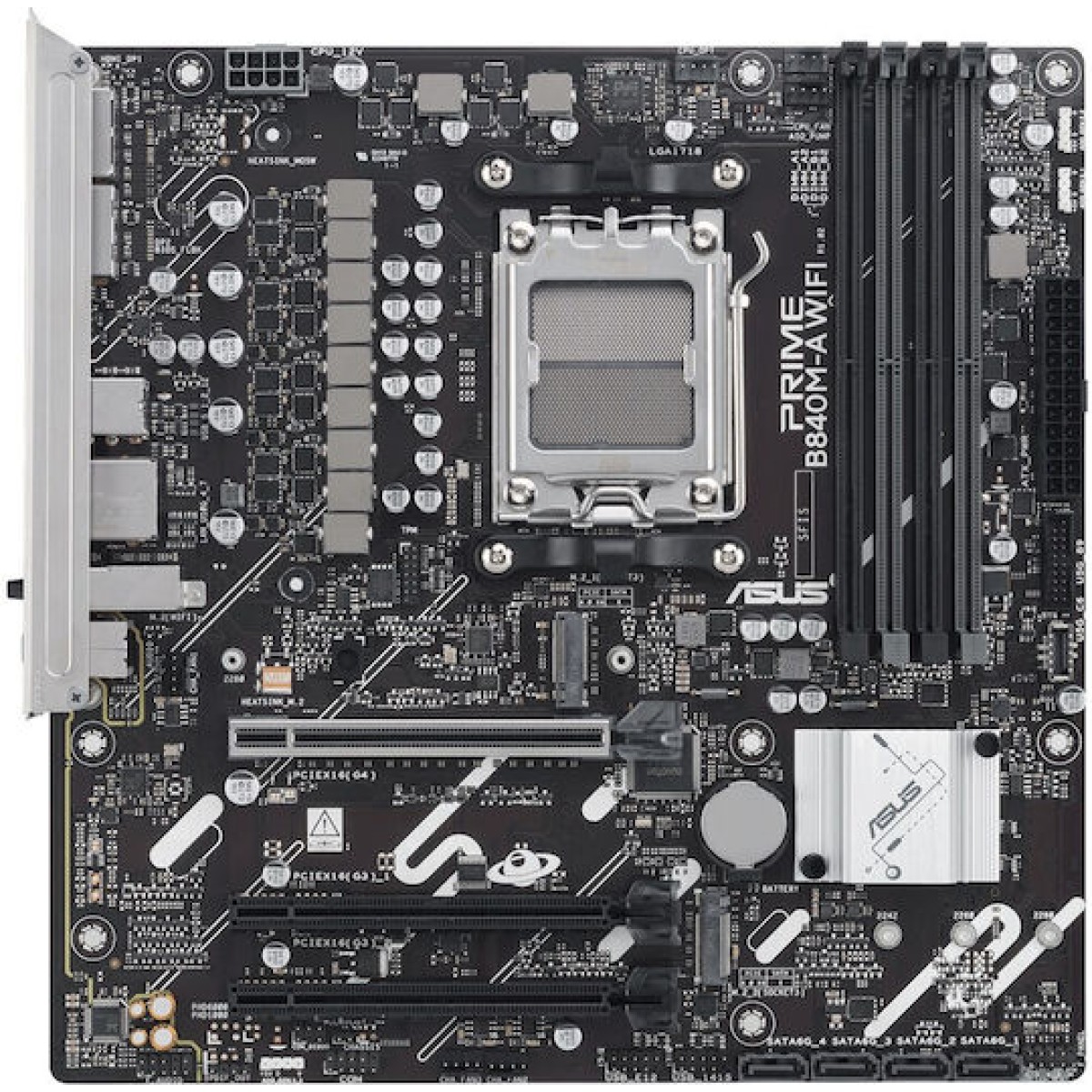 Asus PRIME B840M-A WIFI Motherboard Micro ATX με AMD AM5 Socket 90MB1J20-M0EAY0