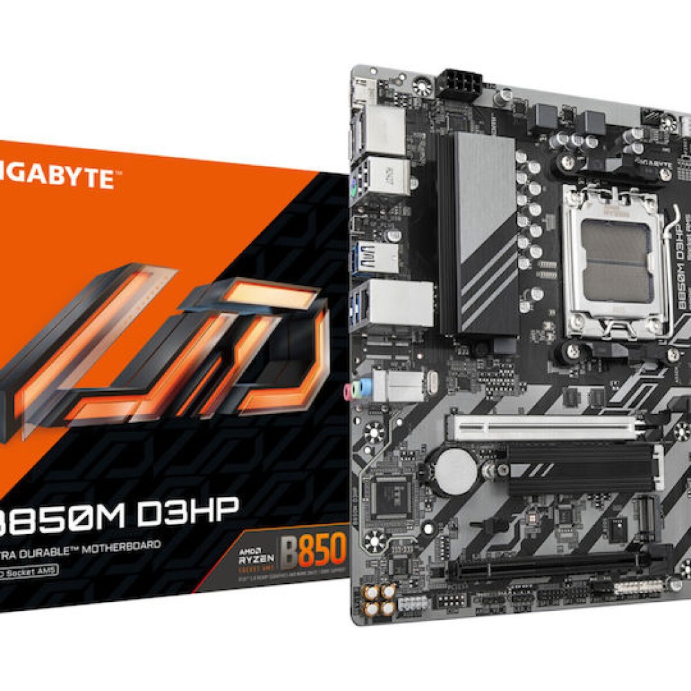 Gigabyte B850M D3HP Motherboard Micro ATX με AMD AM5 Socket