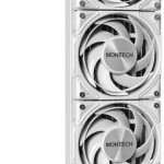 Montech HyperFlow Silent 360 Υδρόψυξη Επεξεργαστή Τριπλού Ανεμιστήρα 120mm για Socket AM5/1700/1200/115x Λευκή
