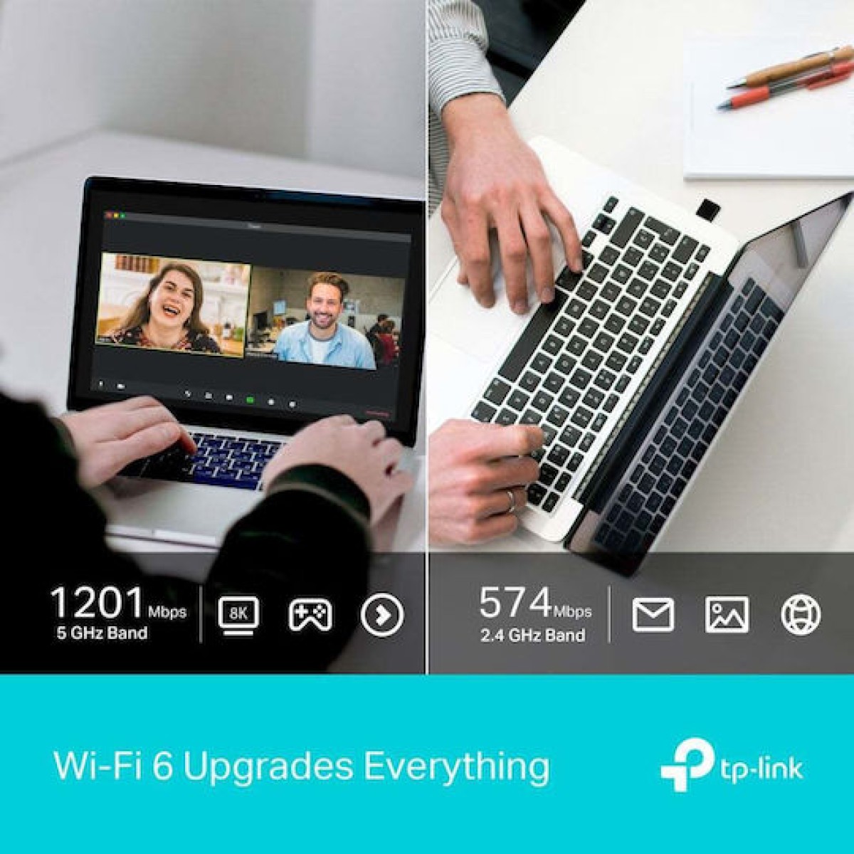 TP-LINK Archer Tx20u Nano v1 Ασύρματος USB Αντάπτορας Δικτύου