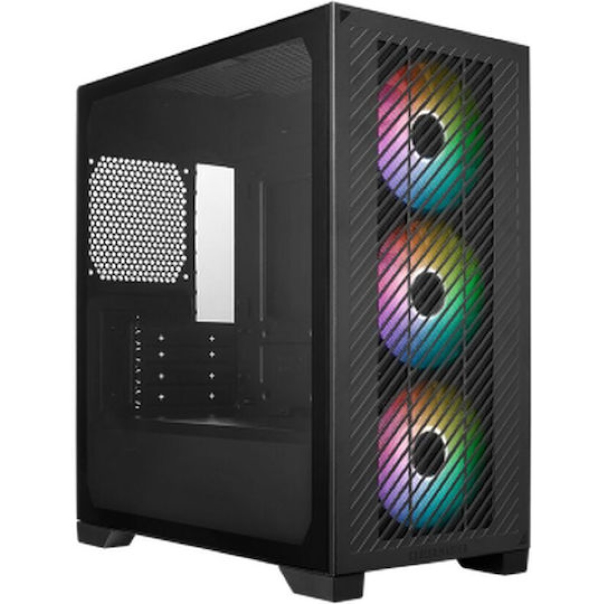 CoolerMaster Elite 301 Mini Tower Κουτί Υπολογιστή με Πλαϊνό Παράθυρο Μαύρο