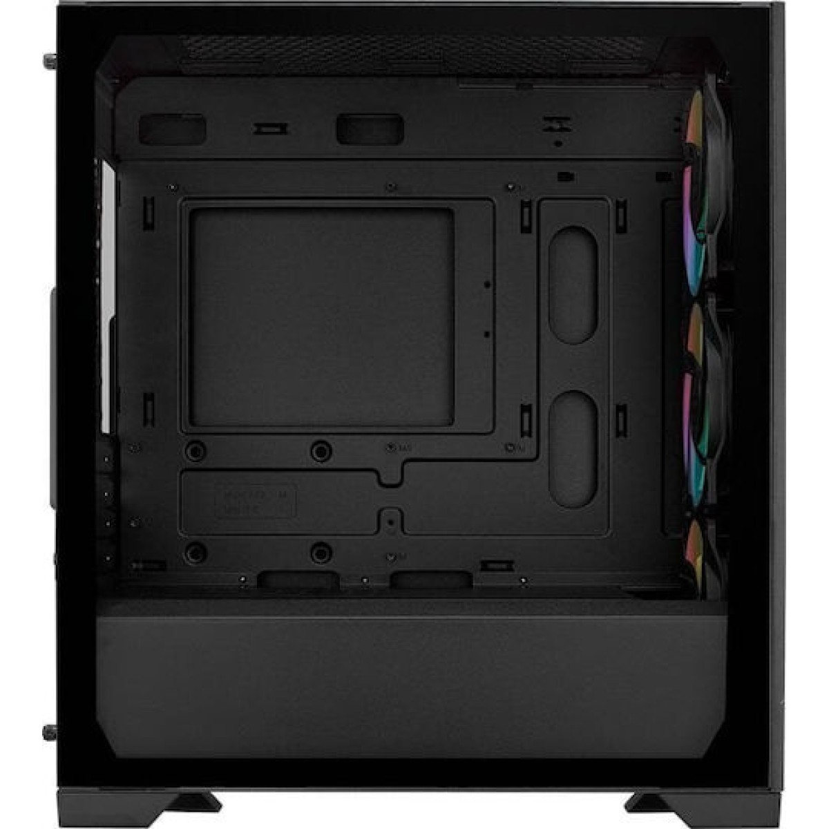 CoolerMaster Elite 301 Mini Tower Κουτί Υπολογιστή με Πλαϊνό Παράθυρο Μαύρο