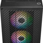 CoolerMaster Elite 301 Mini Tower Κουτί Υπολογιστή με Πλαϊνό Παράθυρο Μαύρο