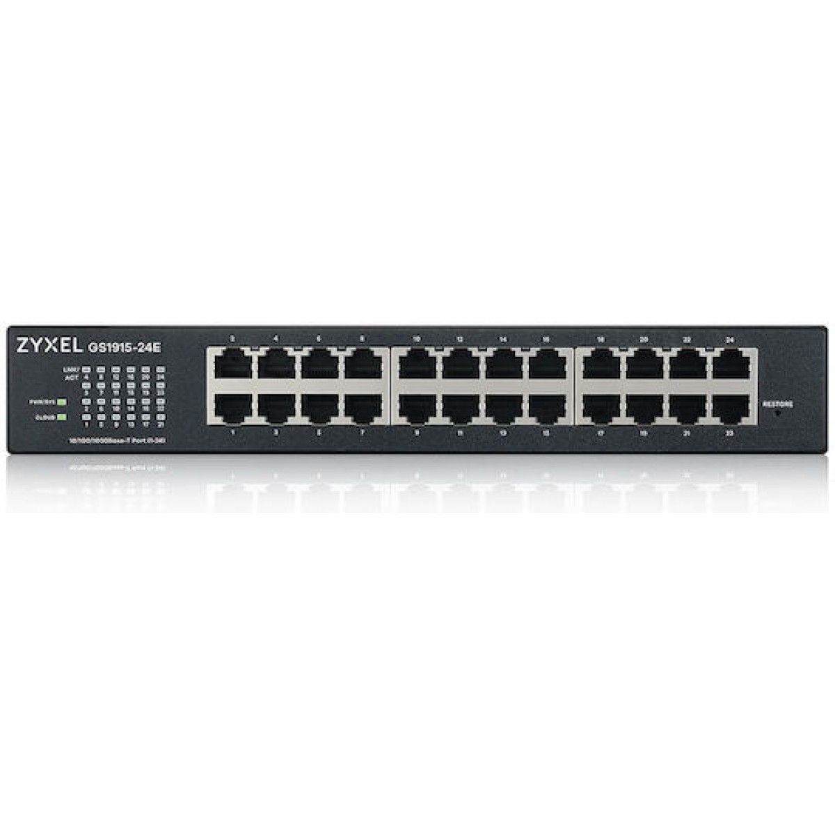 Zyxel GS1900-24E Managed L2 Switch με 24 Θύρες Gigabit (1Gbps) Ethernet