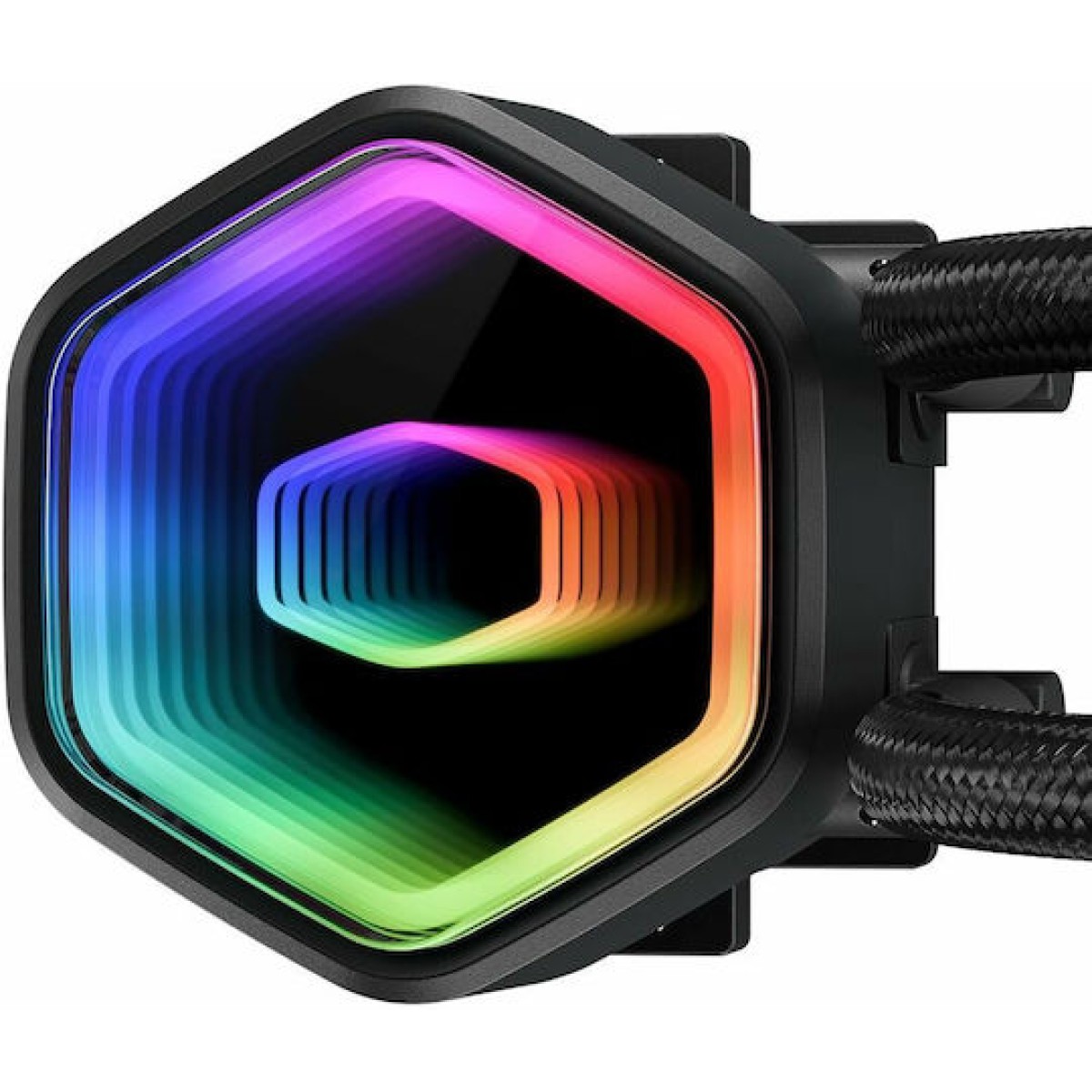 CoolerMaster MasterLiquid 240 Core II Υδρόψυξη Επεξεργαστή Διπλού Ανεμιστήρα 120mm για Socket AM4/AM5/1700/1200/115x με ARGB Φωτισμό