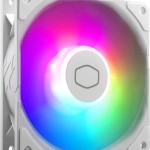 CoolerMaster Sickleflow Edge 120 Case Fan με ARGB Φωτισμό και Σύνδεση 3-Pin / 4-Pin PWM Λευκό