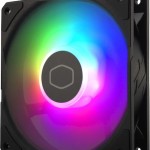 CoolerMaster SickleFlow Edge 120 Case Fan με ARGB Φωτισμό και Σύνδεση 3-Pin / 4-Pin PWM 3τμχ