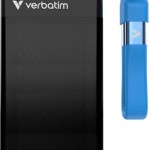 Verbatim Pocket USB 3.2 / USB-C Εξωτερικός SSD 2TB M.2 Black/Blue
