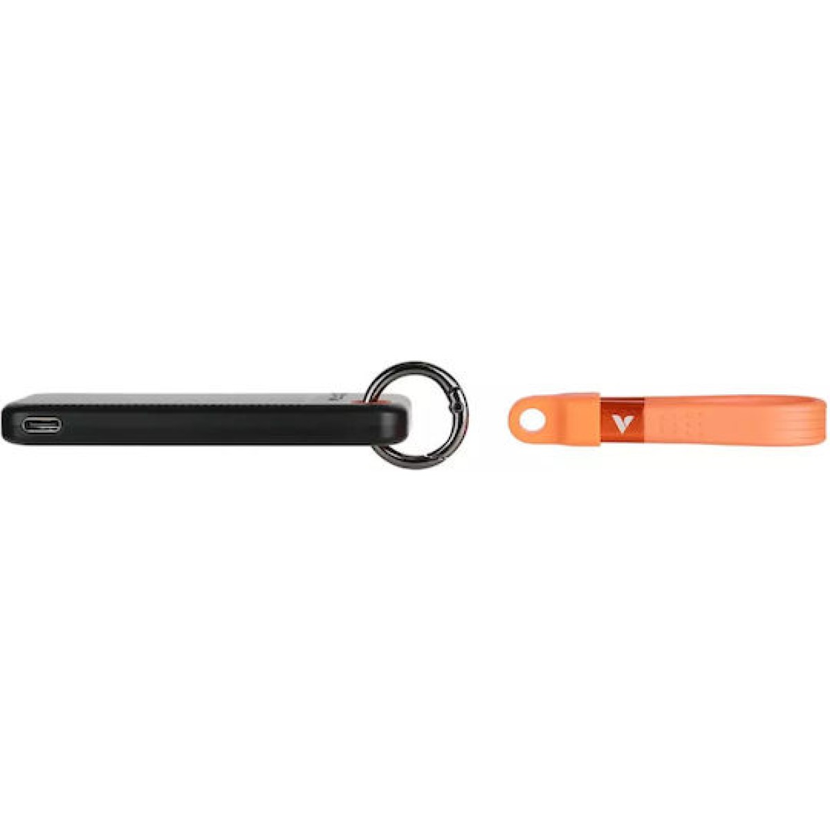 Verbatim Pocket USB 3.2 / USB-C Εξωτερικός SSD 2TB M.2 Black/Orange