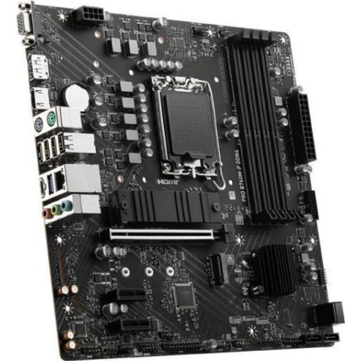 MSI Pro B760M-P Motherboard Micro ATX με Intel 1700 Socket 7E02-009R