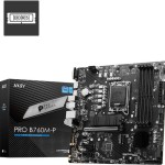 MSI Pro B760M-P Motherboard Micro ATX με Intel 1700 Socket 7E02-009R