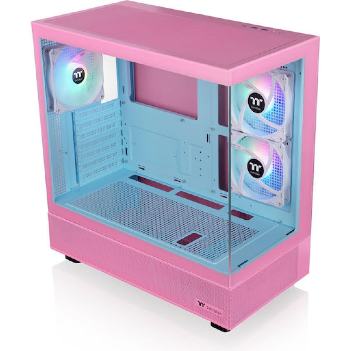 Thermaltake View 270 Plus TG ARGB Midi Tower Κουτί Υπολογιστή με Πλαϊνό Παράθυρο Bubble Pink