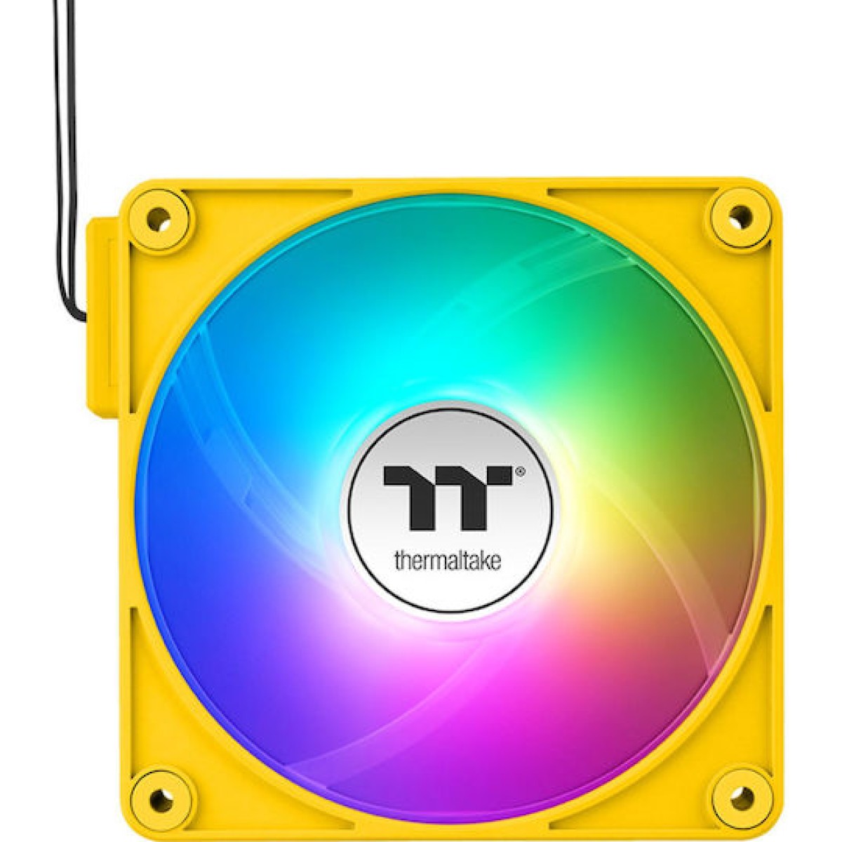 Thermaltake CT140 EX Case Fan με ARGB Φωτισμό και Σύνδεση 3-Pin / 4-Pin PWM 3τμχ Bumblebee