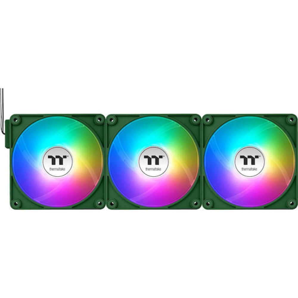 Thermaltake CT140 EX Case Fan με ARGB Φωτισμό 3τμχ Πράσινο