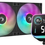 Deepcool LQ240 Υδρόψυξη Επεξεργαστή Διπλού Ανεμιστήρα 120mm για Socket AM4/AM5/1700/1200/115x με ARGB Φωτισμό