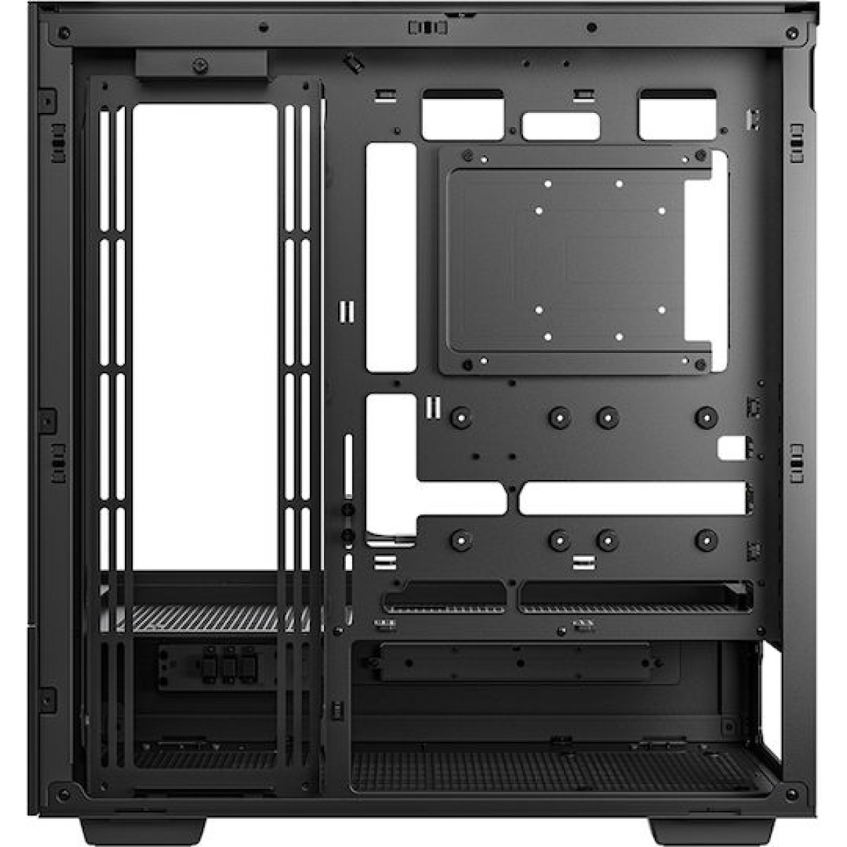 Deepcool CH690 Digital Midi Tower Κουτί Υπολογιστή με Πλαϊνό Παράθυρο Μαύρο