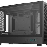 Deepcool CH260 Gaming Micro Tower Κουτί Υπολογιστή με Πλαϊνό Παράθυρο Μαύρο