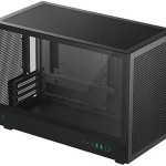 Deepcool CH260 Gaming Micro Tower Κουτί Υπολογιστή με Πλαϊνό Παράθυρο Μαύρο