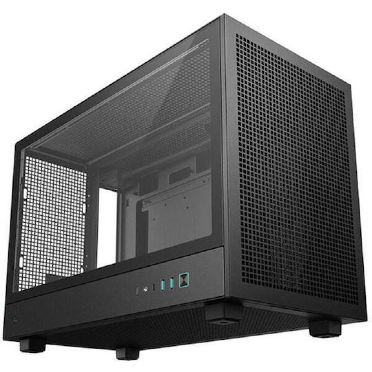 Deepcool CH260 Gaming Micro Tower Κουτί Υπολογιστή με Πλαϊνό Παράθυρο Μαύρο