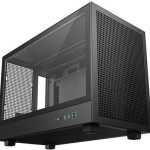 Deepcool CH260 Gaming Micro Tower Κουτί Υπολογιστή με Πλαϊνό Παράθυρο Μαύρο