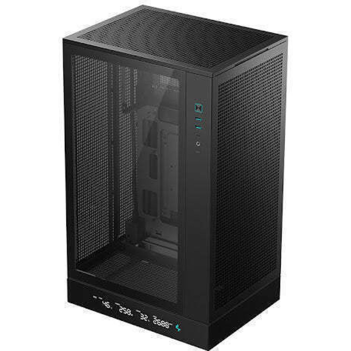 Deepcool CH270 Digital Mini Tower Κουτί Υπολογιστή με Πλαϊνό Παράθυρο Μαύρο