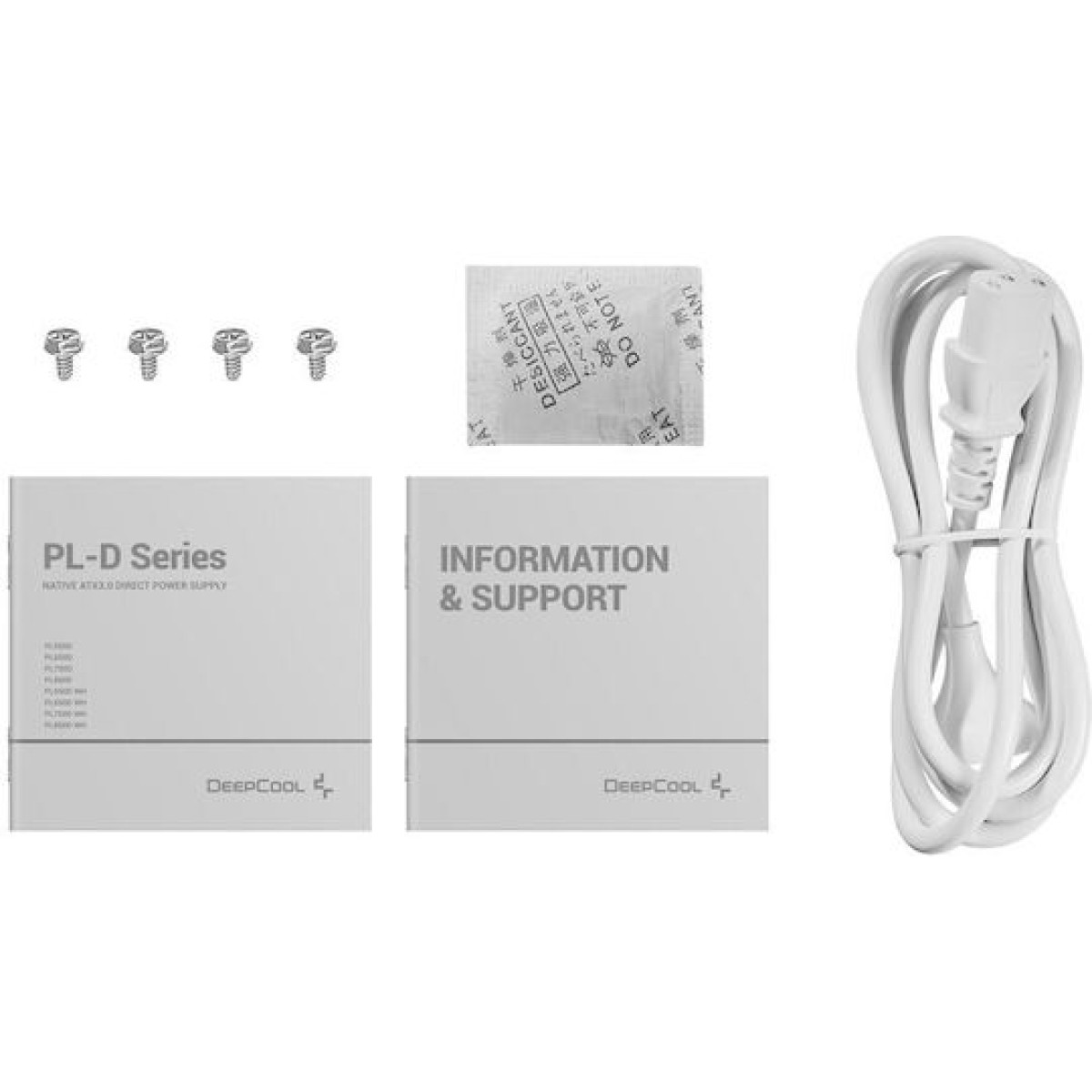 Deepcool PL750D rev. 2.0 750W Λευκό Τροφοδοτικό Υπολογιστή Full Wired 80 Plus Bronze