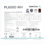 Deepcool PL650D 650W Λευκό Τροφοδοτικό Υπολογιστή Full Wired 80 Plus Bronze