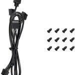 Deepcool FL12-3 IN 1 Case Fan 120mm με RGB Φωτισμό και Σύνδεση 4-Pin PWM 3τμχ