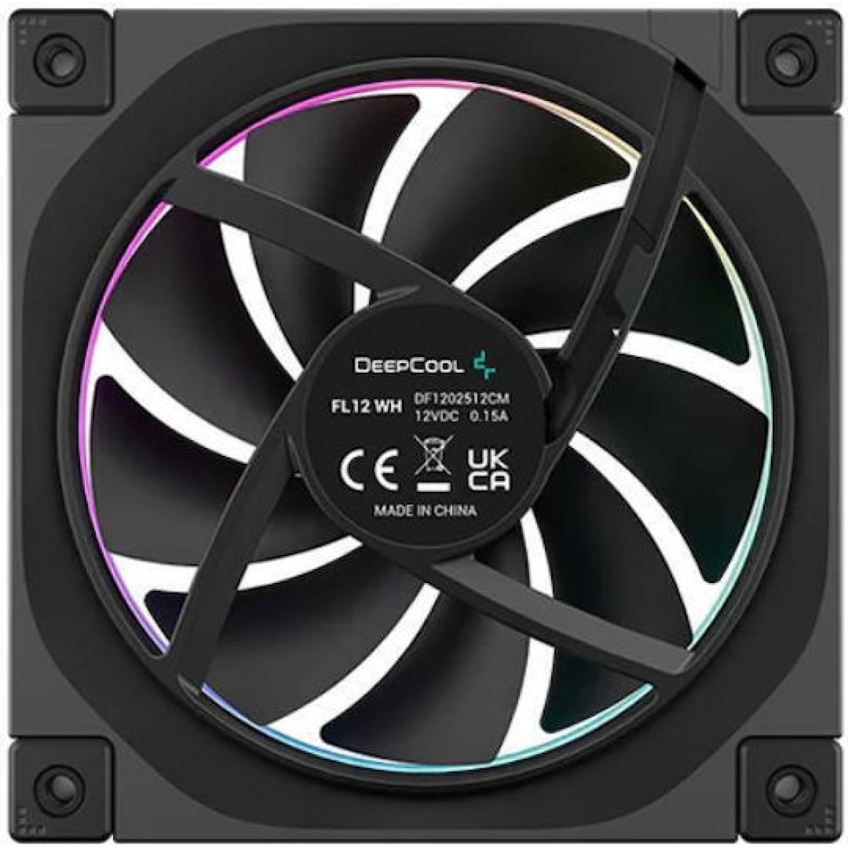Deepcool FL12 Case Fan 120mm με RGB Φωτισμό